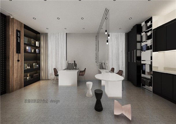 银川镹臻创新办公室装修|简约时尚与线条的完美刻画。