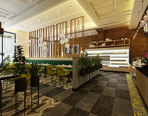 银川清悉餐厅设计|让客户体验梦幻精致的用餐体验