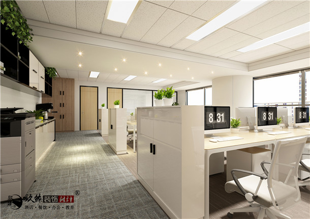 银川蒲惠办公室设计|构建一个心阅自然的室内形态空间