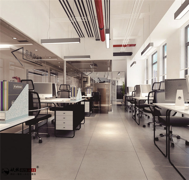 银川瑞新办公室设计|设计让整个办公环境更轻松
