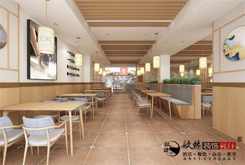 银川食湘府餐厅设计方案鉴赏|银川餐厅设计装修公司推荐