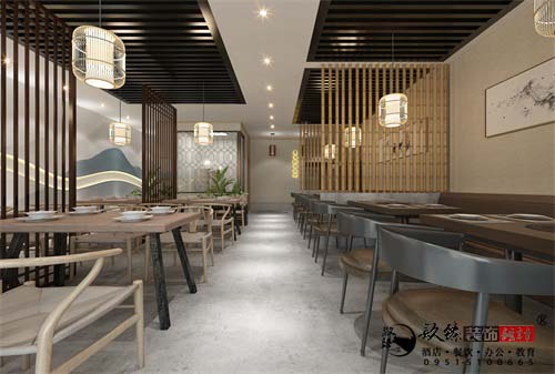 银川川香居餐厅设计方案鉴赏|自然淳朴，食香文雅