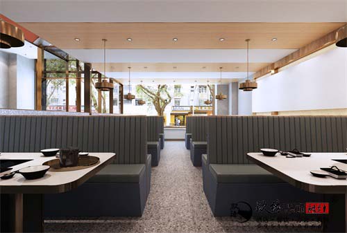 银川炙轩烤肉店设计方案鉴赏| 在洁净清爽的空间享受人间烟火味